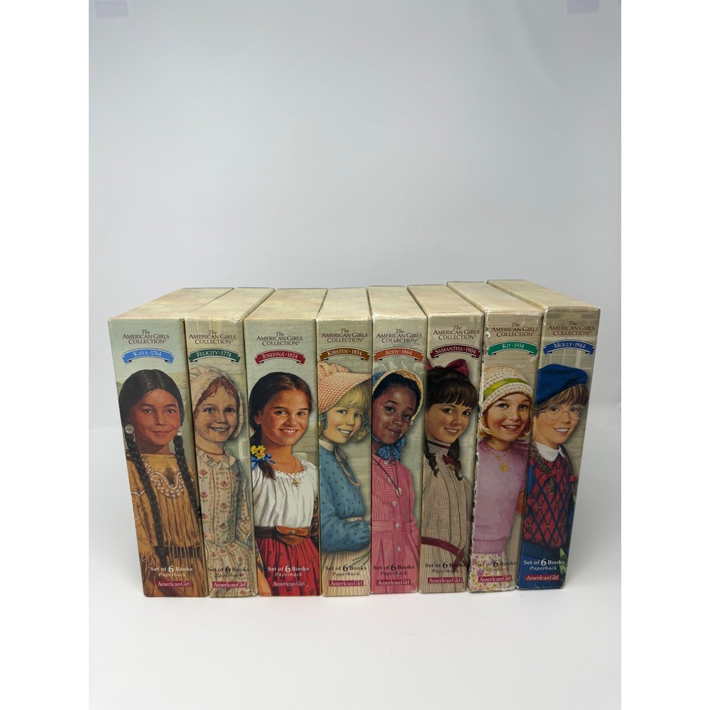 Vintage American Girl Collection 8 Complete (-1) 6-Book Slipcase Set (47 Books)